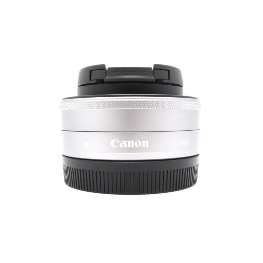 新品級》単焦点レンズ CANON EF-M 22mm F2 STM シルバー キヤノン