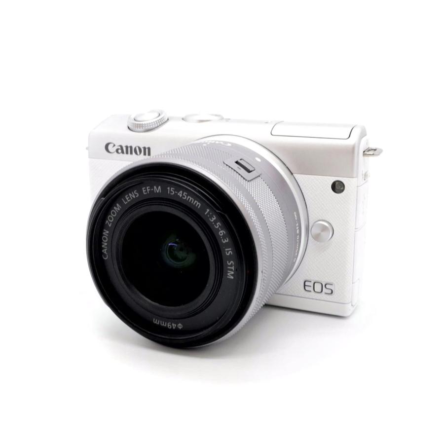 新品級＆極上美品》 ミラーレス一眼カメラ CANON EOS M200 EF-M 15-45