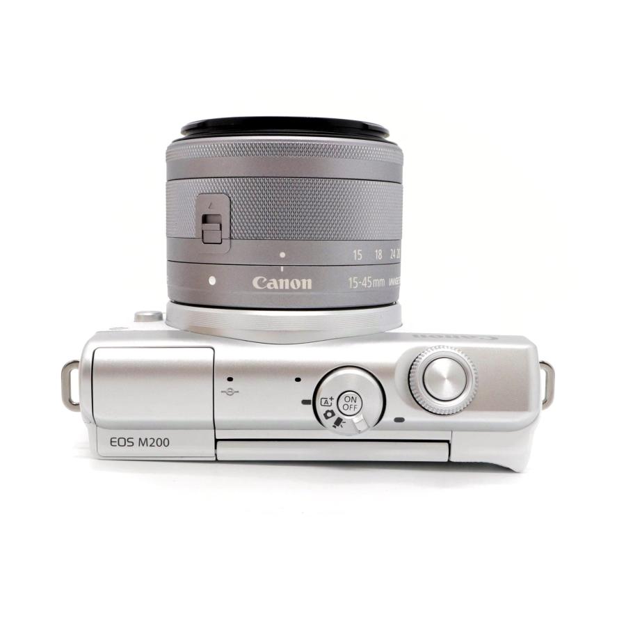新品級＆極上美品》 ミラーレス一眼カメラ CANON EOS M200 EF-M 15-45