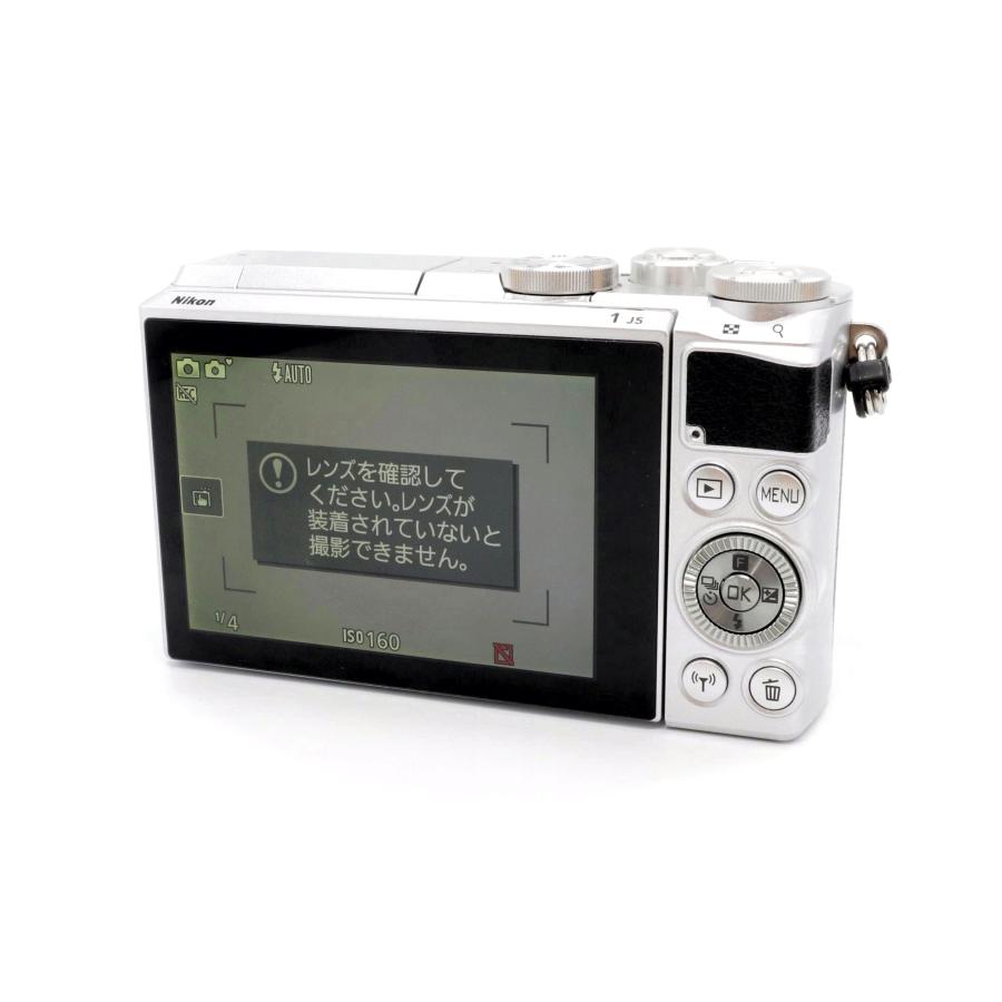 訳あり 新品級》 ミラーレス一眼カメラ Nikon 1 J5 ボディ シルバー