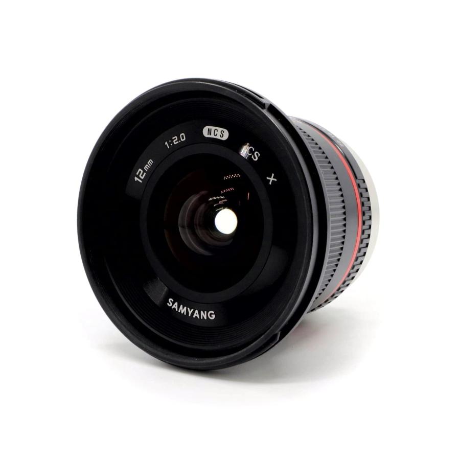 新品級》 単焦点広角レンズ SAMYANG 12mm F2.0 ブラック FUJIFILM X 