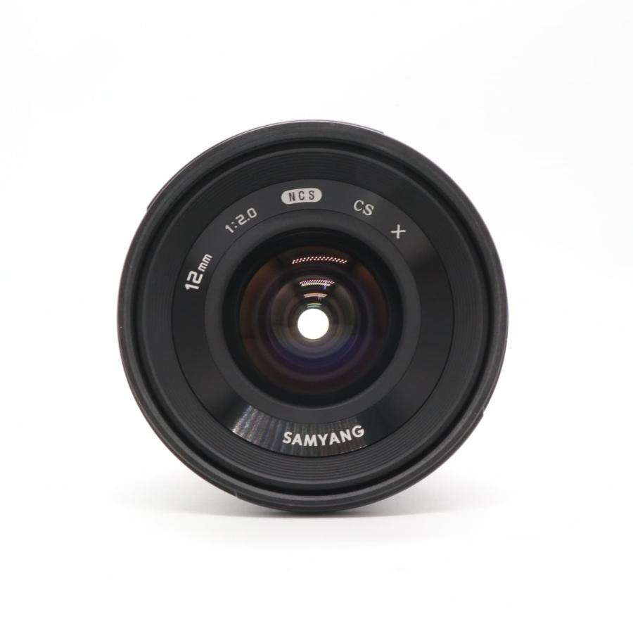 新品級》 単焦点広角レンズ SAMYANG 12mm F2.0 ブラック FUJIFILM X 