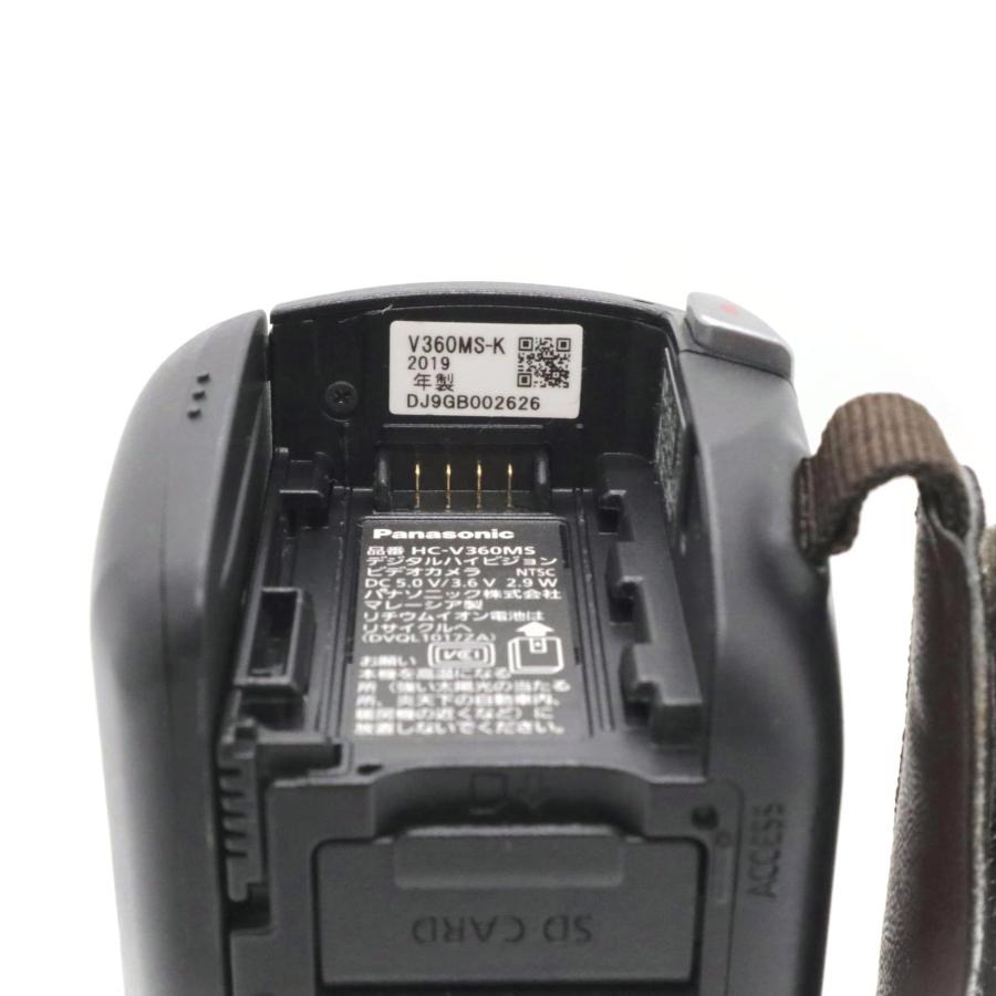 美品》 ビデオカメラ Panasonic HC-V360MS ブラック パナソニック