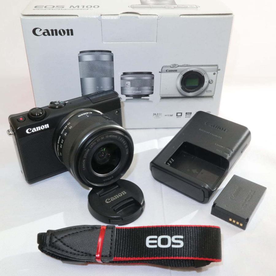 Canon EOS M100 EF-M15-45 IS STM レンズキット… 【公式通販】