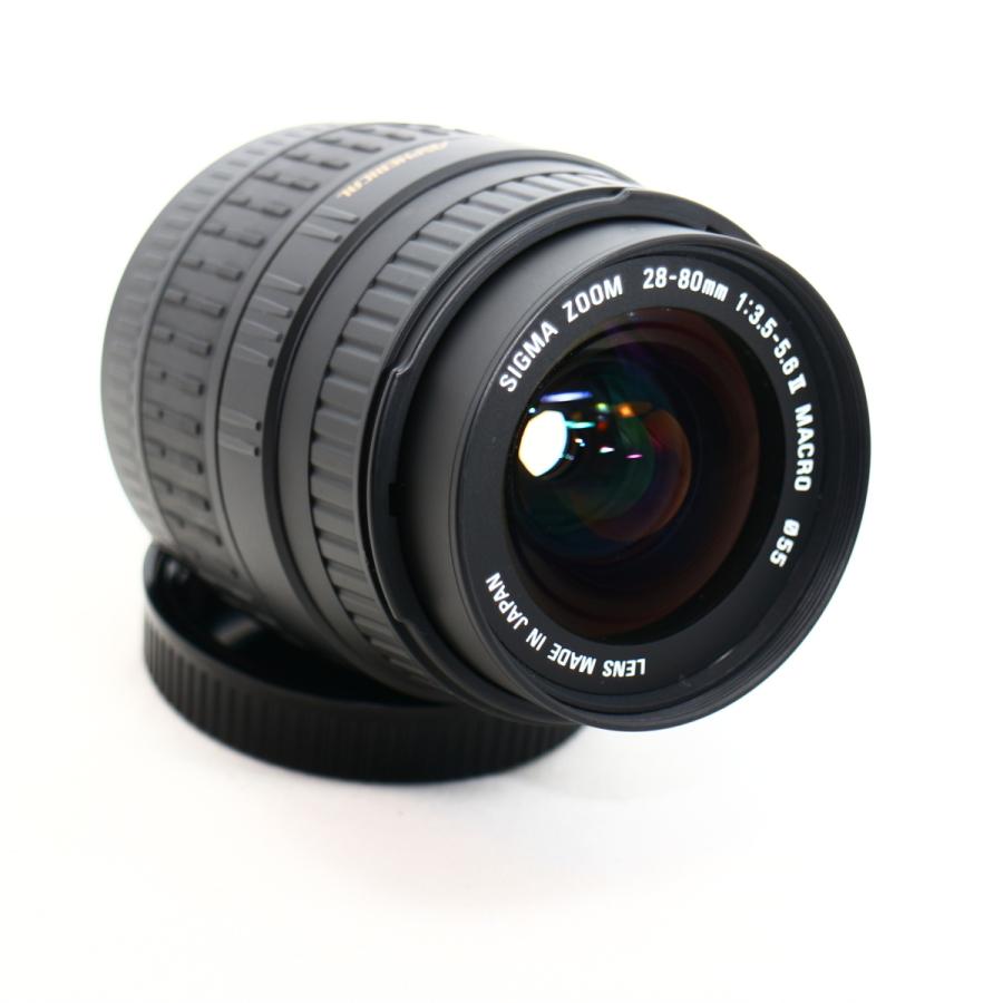 SIGMA ZOOM 28-80mm F3.5-5.6 II MACRO ブラック canon用 : りん