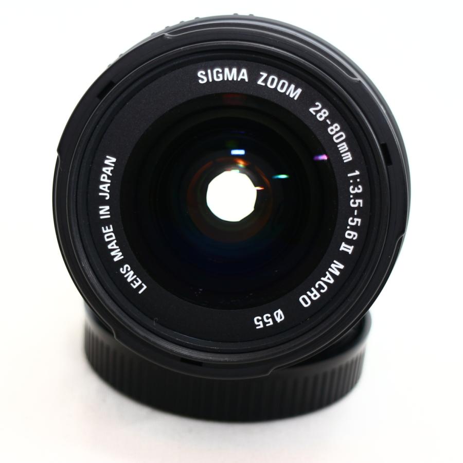 SIGMA ZOOM 28-80mm F3.5-5.6 II MACRO ブラック canon用 : りん