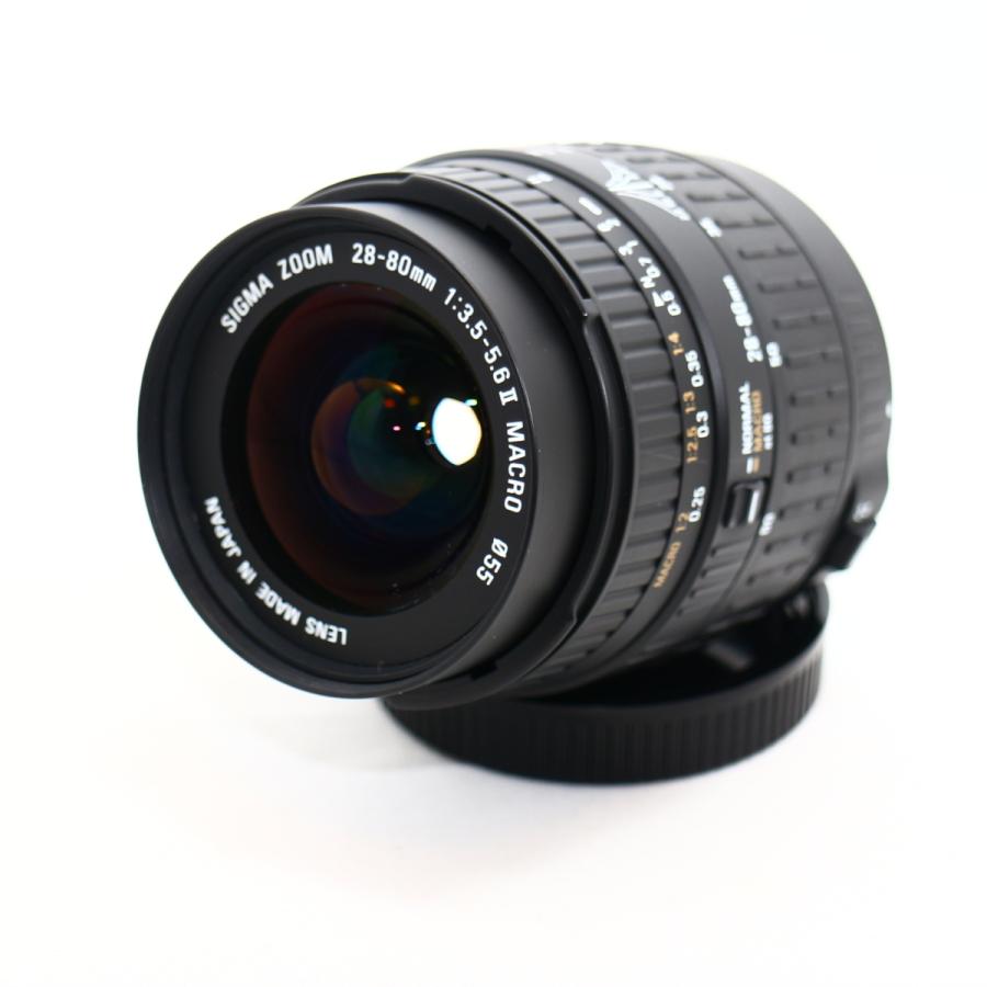 SIGMA ZOOM 28-80mm F3.5-5.6 II MACRO ブラック canon用 : りん