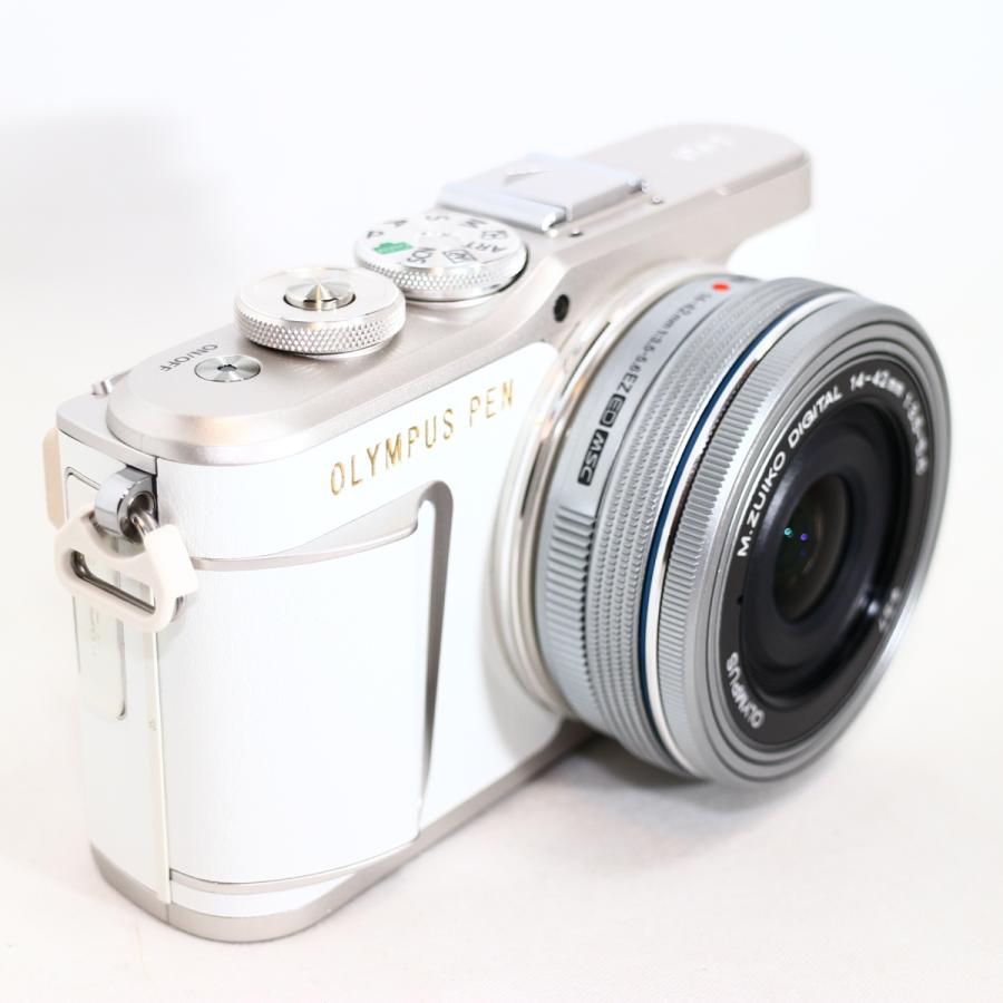 【美品】 OLYMPUS PEN E-PL9 EZダブルズームキット OLYMPUS PEN E-PL9 EZ ダブルズームキット ホワイト ボディ : りん