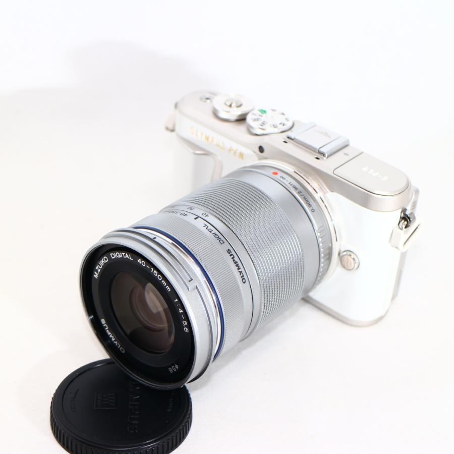 OLYMPUS PEN E-PL9 EZ ダブルズームキット ホワイト ボディ : りん