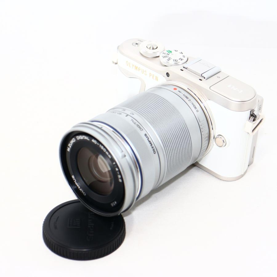 OLYMPUS PEN E-PL9 EZ ダブルズームキット ホワイト ボディ : りん