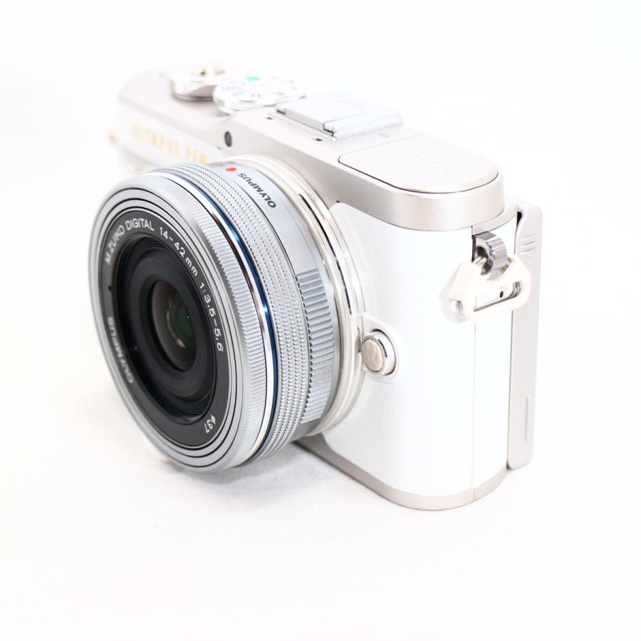 OLYMPUS PEN E-PL9 EZ ダブルズームキット ホワイト ボディ : りん