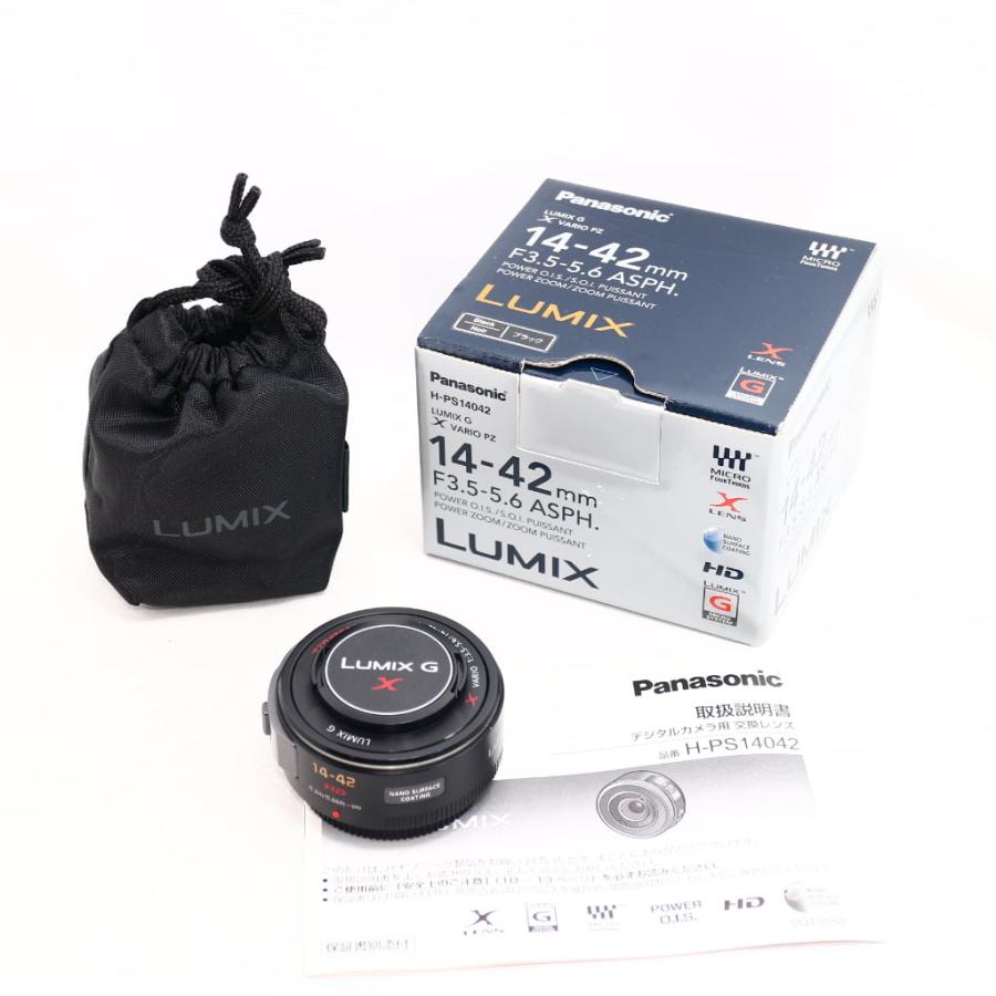 Panasonic H-PS14042 ブラック LUMIX G X VARIO PZ 14-42mm / F3.5-5.6