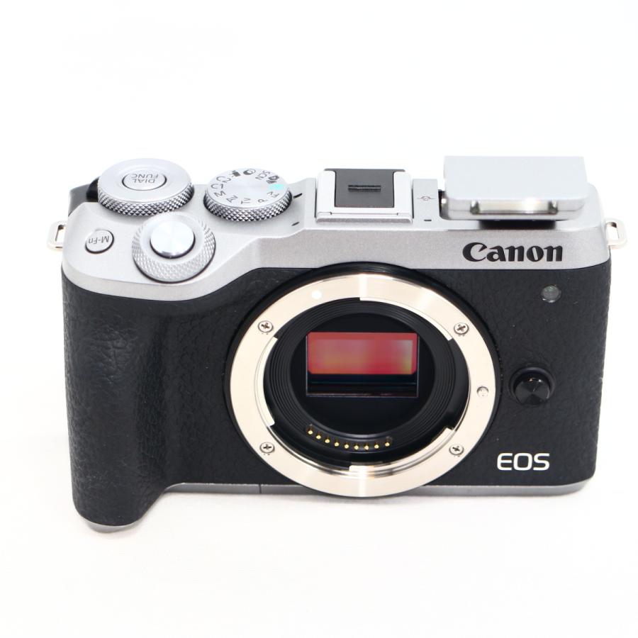 国内最安値！国内最安値！CANON EOS M6 Mark II ボディ シルバー