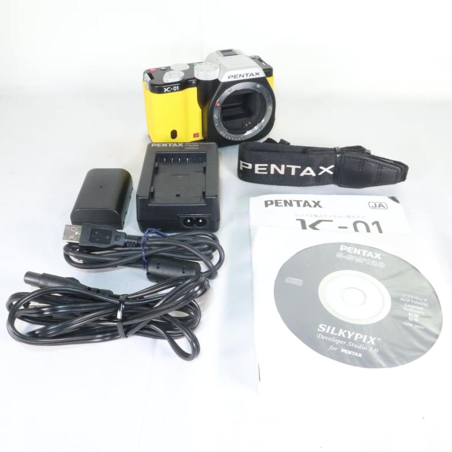 PENTAX K-01 ボディ ブラック/イエロー K-01BODY BK/YE ペンタックス