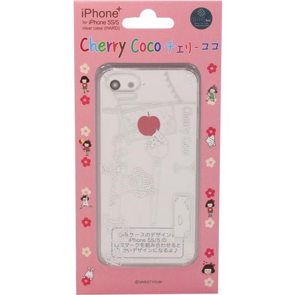 Cherry Coco iPhone+ チェリーココ iPhone SE / 5s / 5 対応 スマホケース J-I5S-IP02 / Art｜rinzo｜05