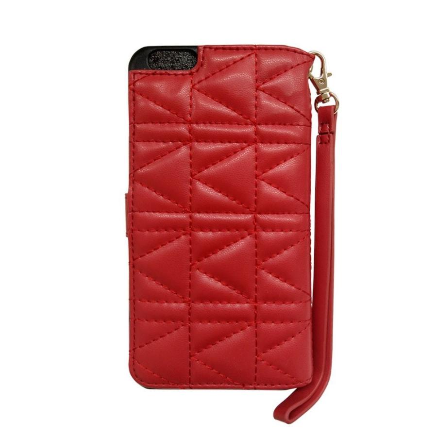 カール・ラガーフェルド iPhone 6s Plus / 6 Plus 対応 クラッチキルティングケース KLFLBKP6LQR / レッド | KARL LAGERFELD | 01
