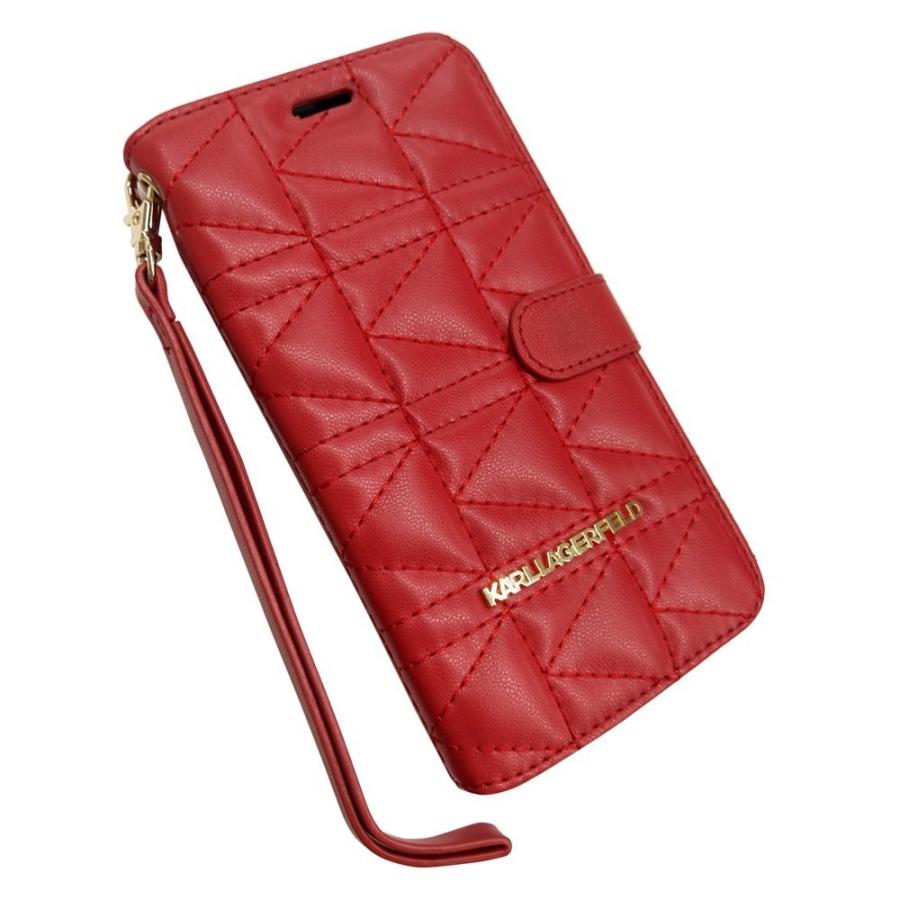 カール・ラガーフェルド iPhone 6s Plus / 6 Plus 対応 クラッチキルティングケース KLFLBKP6LQR / レッド | KARL LAGERFELD | 04