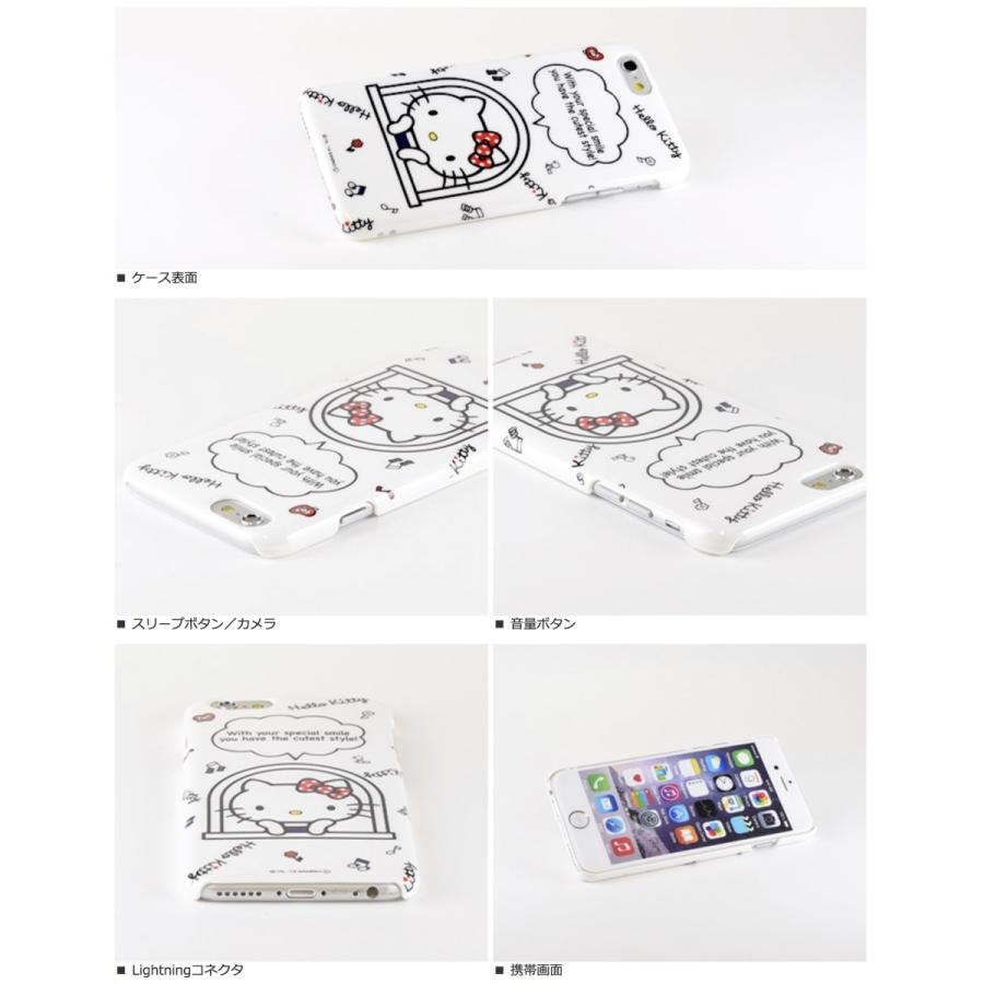 ハローキティ iPhone 6s / 6 シェルジャケット SAN-362C / 窓｜rinzo｜02