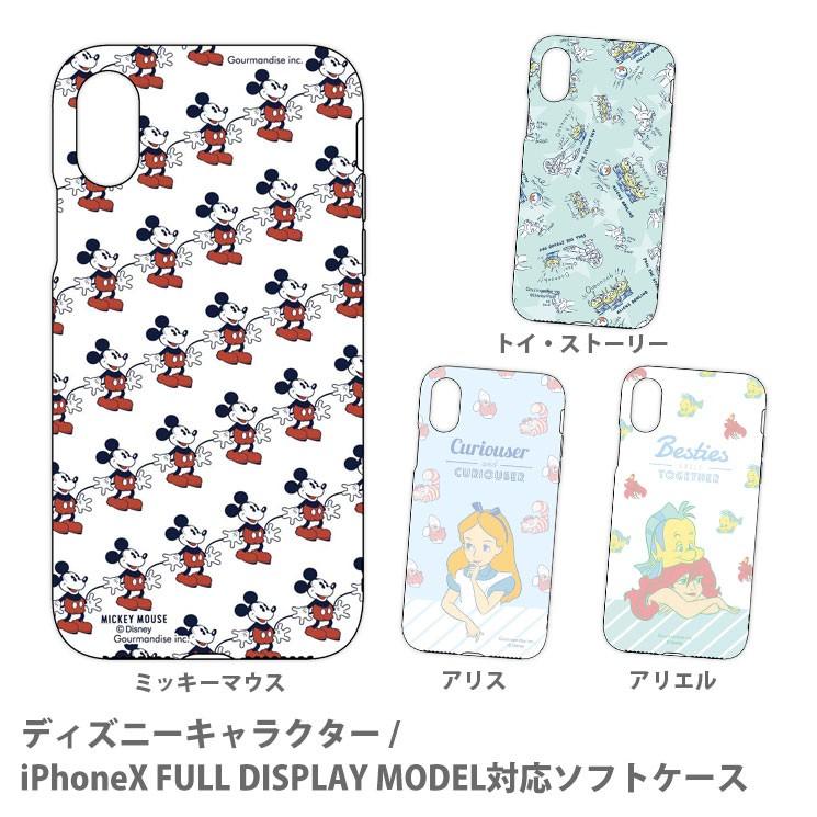 Disney（ディズニー） iPhone X 対応 ソフトケース DN-467A / ミッキー
