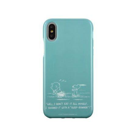 ピーナッツ iPhone X 対応 ソフトケース SNG-199B / ダッシュ｜rinzo