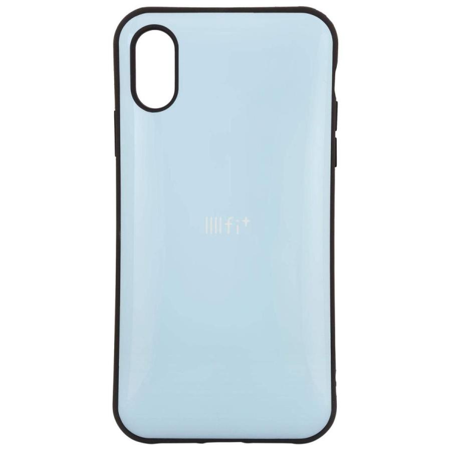 IIIIfi+ iPhone XR 対応 ケース IFT-29LBL / ライトブルー