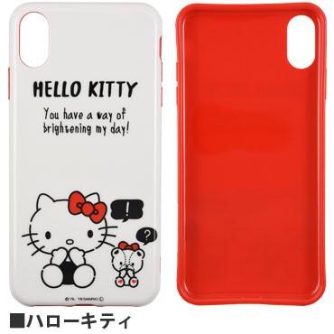 ハローキティ iPhone用ソフトケース sanrio（サンリオ） iPhone XS Max 対応 ソフトケース SAN-908KT