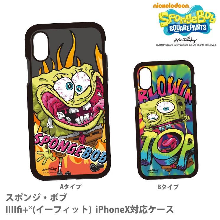 gourmandise（グルマンディーズ） スポンジ・ボブ IIIIfi+ iPhone X