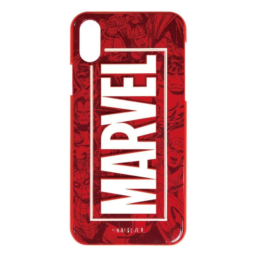 マーベルティーム MARVEL マーベル iPhone X 対応 3Dハードケース MV