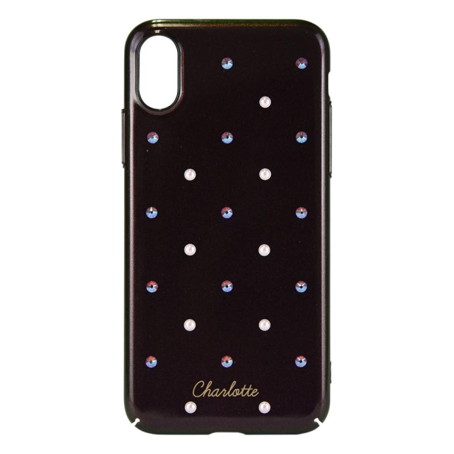 iPhone XS / X 対応 クリスタル ハードケース SWAROVSKI