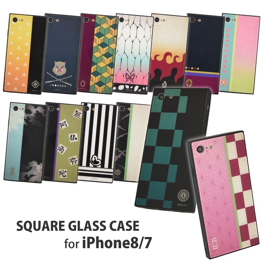 gourmandise 鬼滅の刃 iPhone SE2 2020 第2世代 8/7対応スクエア