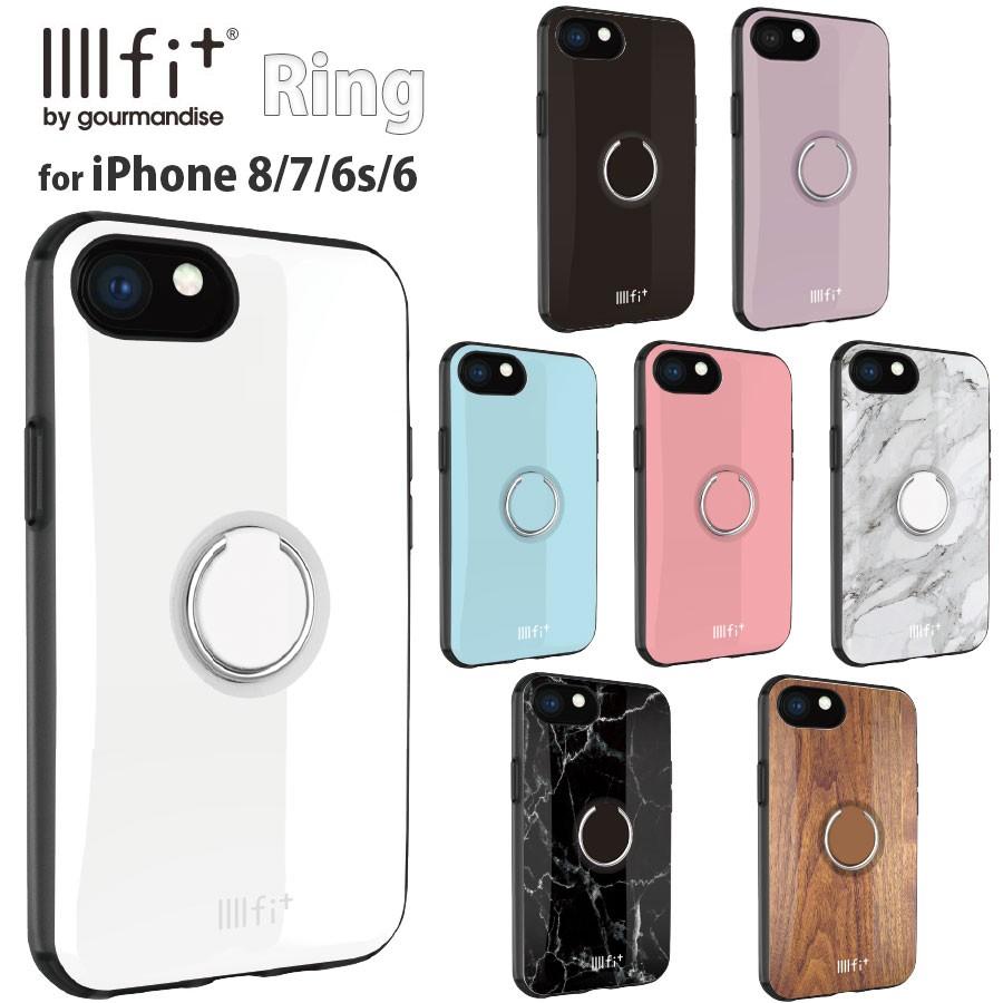 Iiiifit Ring Iphone Se2 第2世代 8 7 6s 6対応ケース Ift 53wn ウォールナット スマホケース 雑貨の店 リンゾウ 通販 Yahoo ショッピング