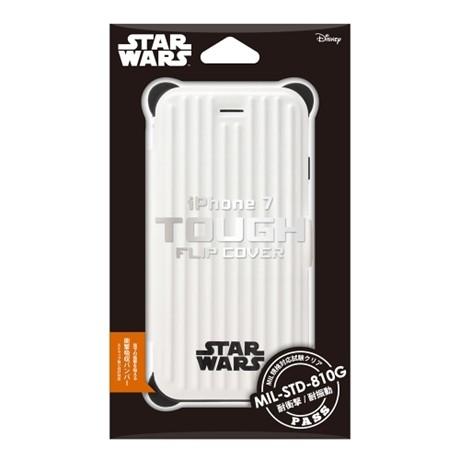 STARWARS iPhoneSE(2020)/8/7用タフフリップカバー PG-DFP251SW / ロゴ｜rinzo｜02