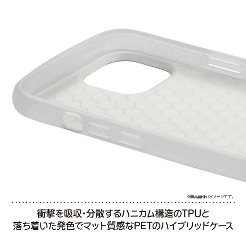 送料無料 iPhone14/iPhone13対応 超軽量・極薄・耐衝撃ハイブリッドケース 「PALLET AIR STRAP」ショルダーストラップ付属 LN-IM22PLSPP / ラベンダー｜rinzo｜03