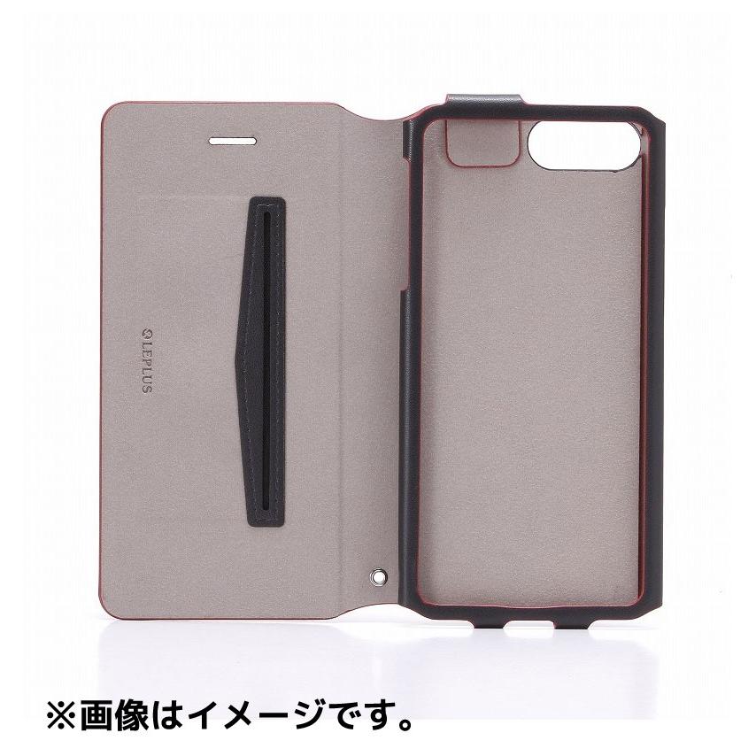 James iPhone 8 Plus / 7 対応 一枚革 PUレザーケース LP-I7PLFJRD