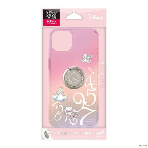 PGA 送料無料 Disney/ディズニー iPhone14/iPhone13対応 リング付 抗菌