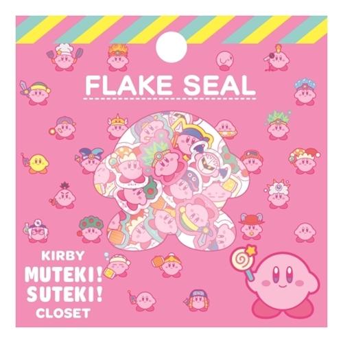 星のカービィ Kirby Muteki Suteki Closet フレークシール 1 ピンク スマホケース 雑貨の店 リンゾウ 通販 Yahoo ショッピング