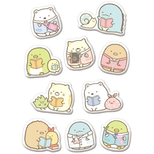 エンスカイ すみっコぐらし学園 マシュマロシール : スマホケース&雑貨