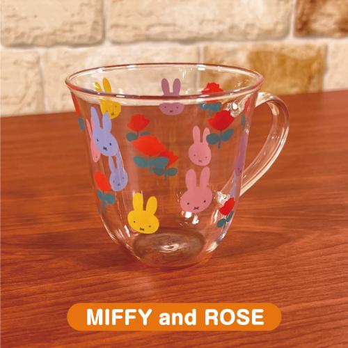 MIFFY/ミッフィー 耐熱ガラスマグ DBM-2172 / MIFFY and ROSE｜rinzo｜02