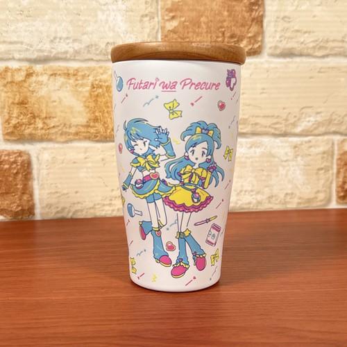 マリモクラフト 送料無料 ふたりはプリキュア 木蓋付きタンブラー NEON