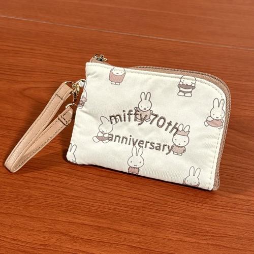 送料無料 MIFFY/ミッフィー デイリーケース DBM-3104 / 70周年ヒストリー 70th パスポーチ