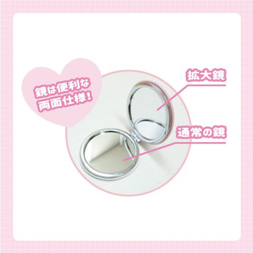 サンリオキャラクターズ ぷっくりミラー 8203-047-50 /ハロー サンリオキャラクターズ ぷっくりミラー 8203-047-50 /ハロー