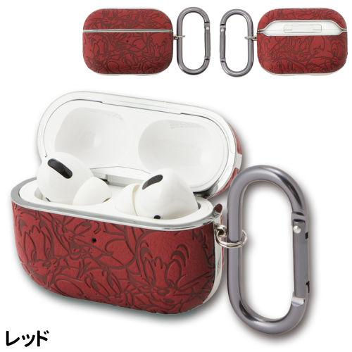 トムとジェリー AirPods Proケース AP-T01-3 /グレー レッド ベージュ