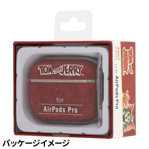 トムとジェリー AirPods Proケース AP-T01-3 /グレー レッド ベージュ