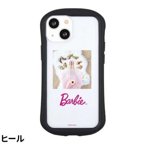 送料無料 Barbie iPhone13mini/12mini対応ハイブリッドクリアケース BAR-36 /ヒール/スイム/ | gourmandise | 01