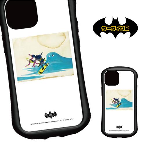 BATMAN iPhone13mini/12mini対応ハイブリッドクリアケース BTM-92 / LOGO バットマン フー・ラフス サーフィンA サーフィンB | gourmandise | 05