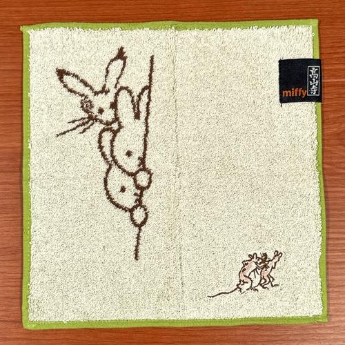 マリモクラフト miffy×鳥獣戯画 ミニタオル DBC-228-30 /わいわい