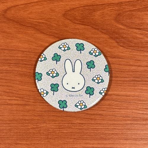 マリモクラフト MIFFY/ミッフィー 缶ミラー 大／クローバーポップ