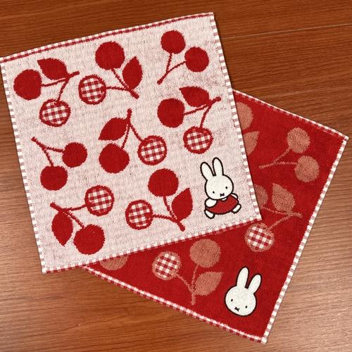 マリモクラフト MIFFY/ミッフィー ミニタオル さくらんぼ DBM-3031-2