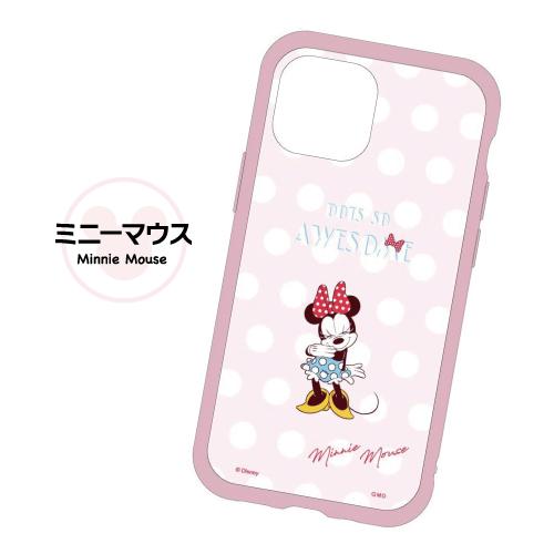 送料無料 ディズニー IIIIfit Clear iPhone13mini/12mini対応ハイブリッドケース DN-876 /ミッキー ミニー ドナルド チップ＆デール プーさん エイリアン | gourmandise | 02