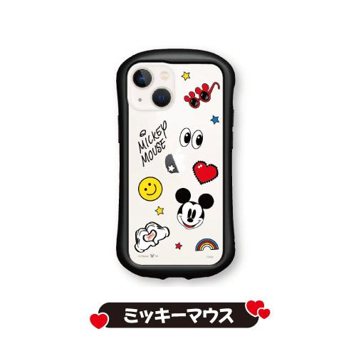 ディズニーキャラクター iPhone13mini/12mini対応ハイブリッドクリアケース DN-890 /ミッキーマウス ミニーマウス ドナルドダック グーフィー チップ＆デール | gourmandise | 01